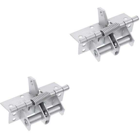 unbranded 2pcs Locking Hinge 90 Degree Positioning Hinge Residential Door Closer Accessory