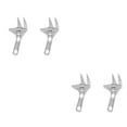 thumbnail image 1 of unbranded 2pcs Multifunctional Large Opening Short Handle Adjustable Wrench Movable Spanner, 1 of 8