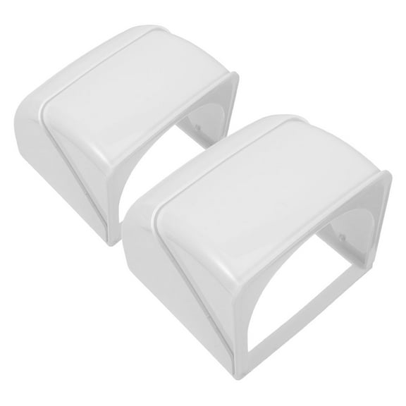 unbranded 2pcs Waterproof Outlet Box Outdoor Electrical Socket Cover Weatherproof Plug Protector For Exterior Folding Outdoor Socket Cover