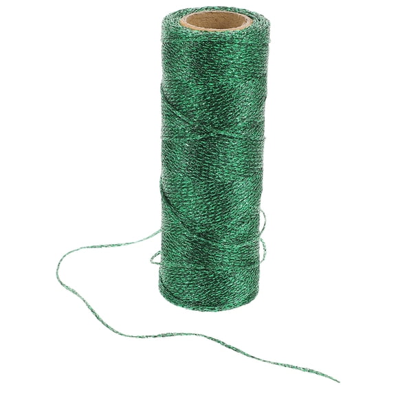unbranded 2pcs Packing Thread For Bracelets Green Polyester Wrapping String For Present