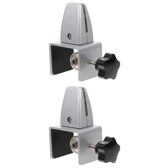2-Pack Panel Divider Clamps for Privacy Desk Partitions, Adjustable Office Cubicle Partition Clamp Accessories