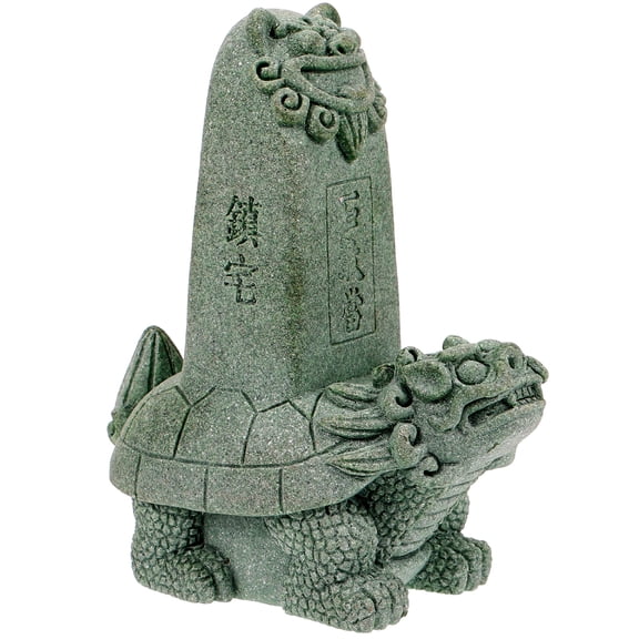 unbranded 2pcs Sandstone Statue Garden Figurine Sandstone Ornament Zen Decoration for Desk Decor
