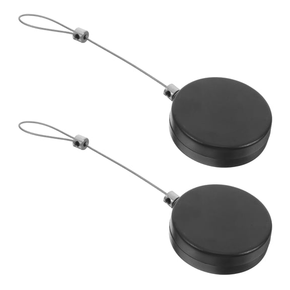 Phenofice Security Locking Rope for Office Use, Steel and ABS Material, 2 Pieces Safety Cables