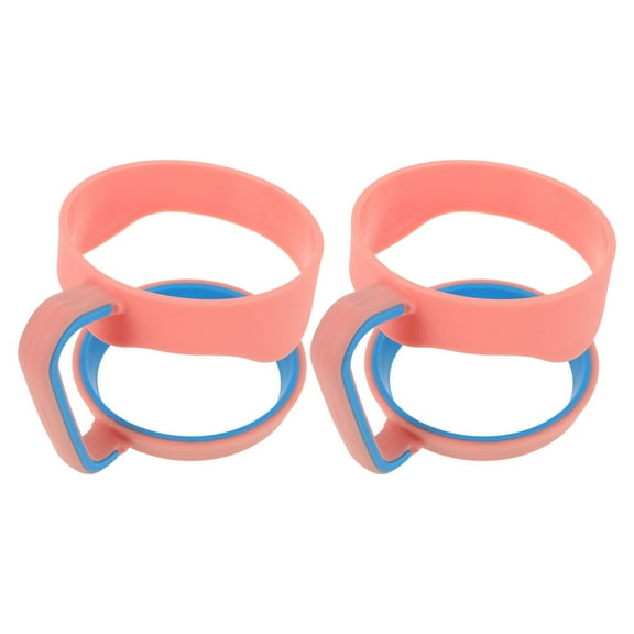 unbranded 2pcs Tumbler Handle Cup Handle Anti Slip Travel Mugs Grip For Coffee Cup Handle Replacement Plastic Water Bottle