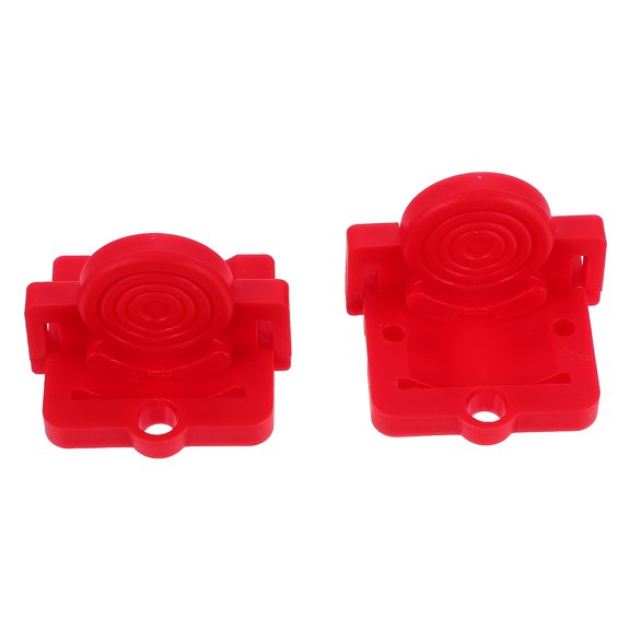 FESTFENDS DIY Enthusiasts Plastic Red Woodworking Line Locator 2Pcs 1.9In