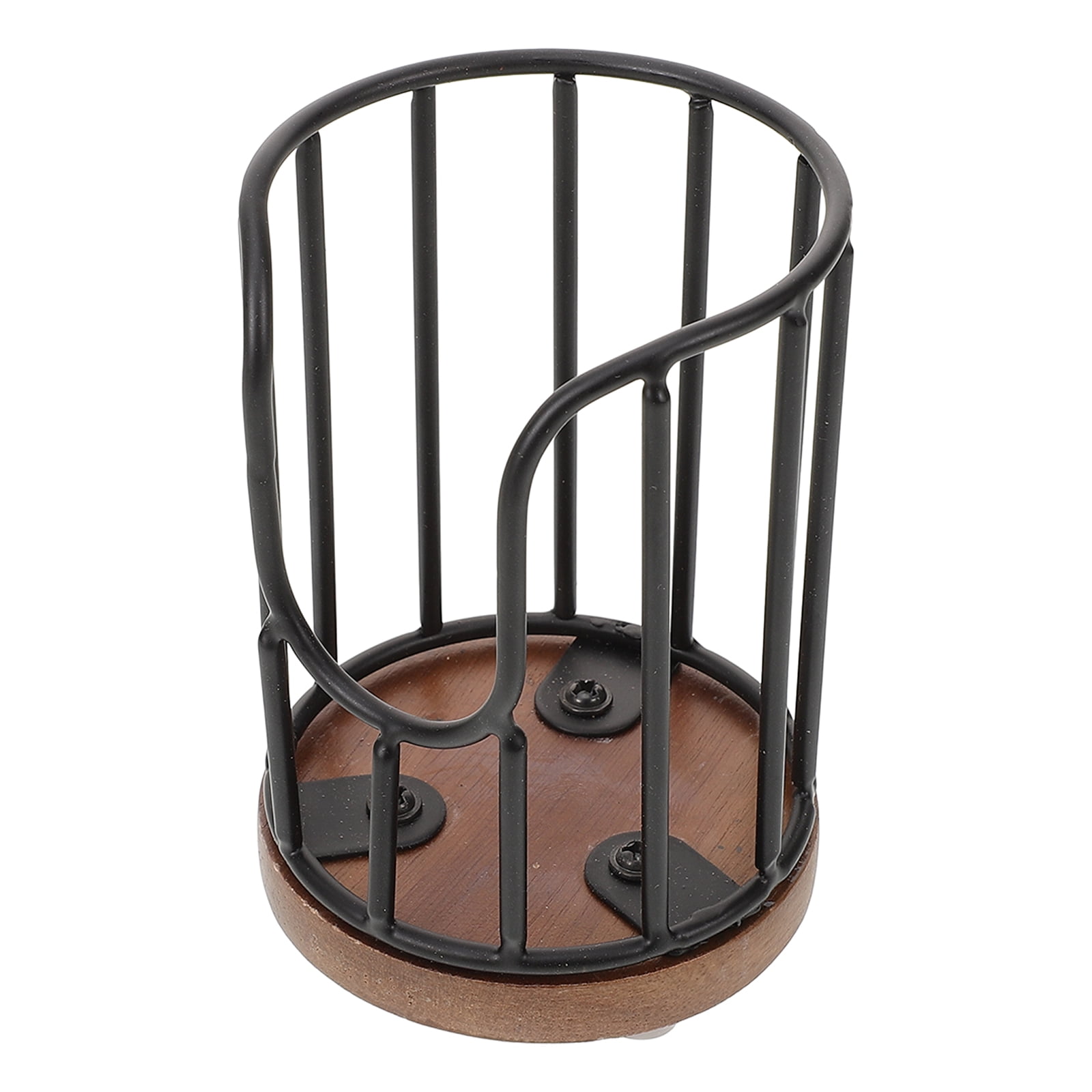 unbranded 3 Oz Bathroom Cups Dispenser Stacker Countertop Holder Pantry Black - Walmart.com