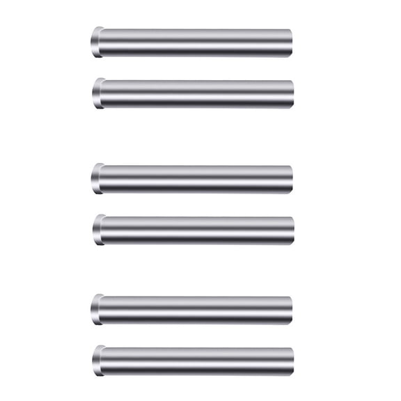 unbranded 3 Pairs Skipping Weights Pull Bars Jumping Rope Ropes for Fitness Silver