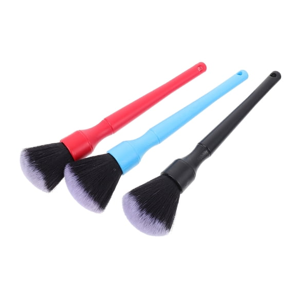 unbranded 3 Pcs Automotive Car Detail Brush Detailing Accessories Gear