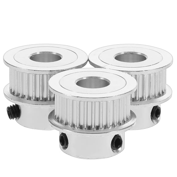 unbranded 3 Pcs Block and Tackle Pulley System Synchronous Timing Toothed Belt