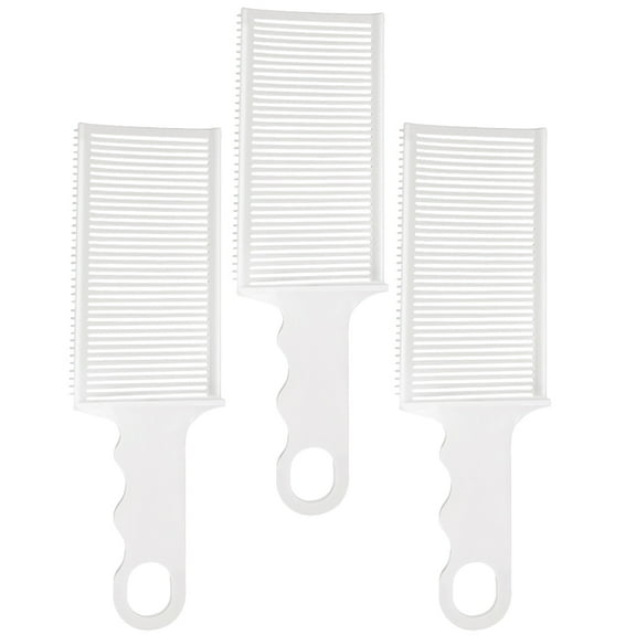 unbranded 3 Pcs Brush Men's Hair Comb Curved Edge Trimming Man
