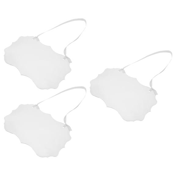 unbranded  3 Pcs Commemorative Sign Acrylic Blank Bride Bridegroom