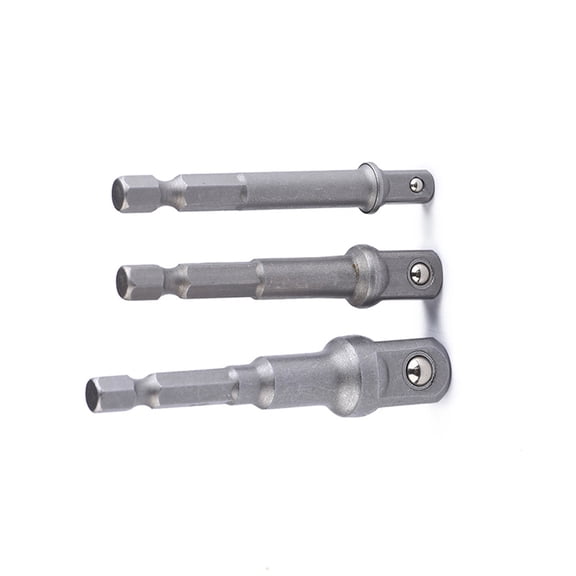 Wrench Adapter Set for Installing Silver -V Material 8 Piece Socket Suite with Ball Design Extend