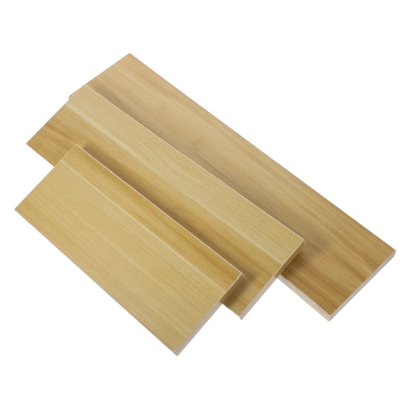 KALLORY Red Plastic Wall Shelf For Home Organization 3Pcs 19.7X4.7X0.6In