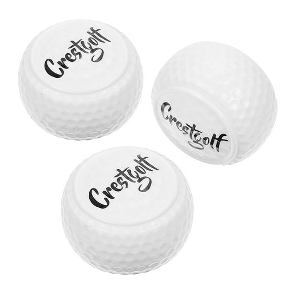 unbranded 3 Pcs Golf Putting Ball Miss 4.00X4.00X2.20CM White