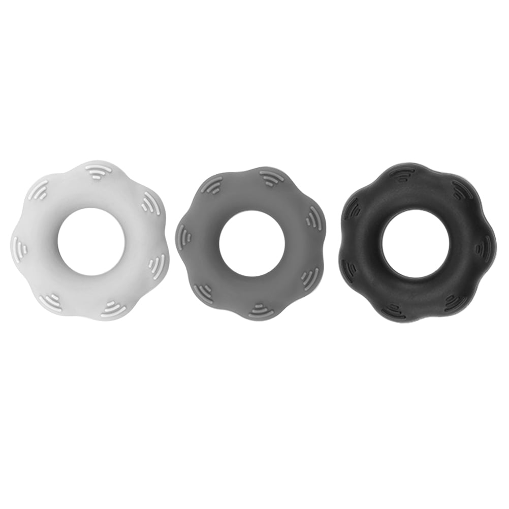 unbranded 3 Pcs Hand Strengthener for Pressure Relief Massage Gripper Finger Wrist Fitness