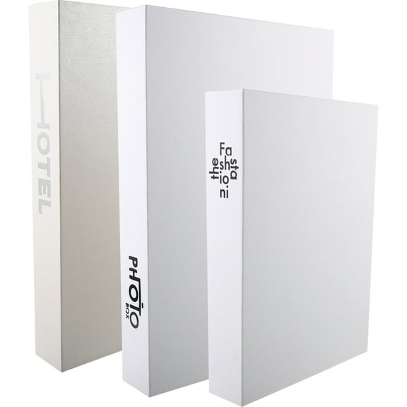 unbranded 3 Pcs Imitation Book Decoration Fake Display Faux Office