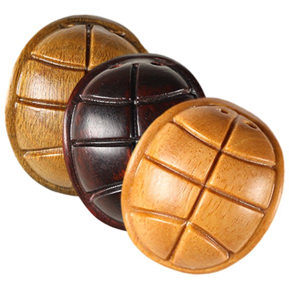 LABRIMP DIY Crafts Pendant Turtle Charms for Jewelry Making Wood 3pcs