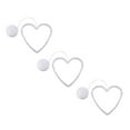 thumbnail image 1 of unbranded  3 Pcs Love Suction Cup Lamp LED Strip Lights Tinsel Pendant Transparent, 1 of 8