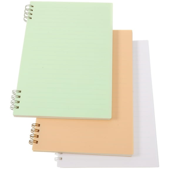 unbranded 3 Pcs Notebook Paper College Ruled Task for Taking Notebooks Work Man