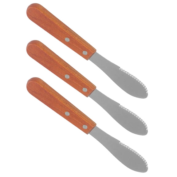 unbranded  3 Pcs Peanut Jam Spatula Cutting Tool Butter Cutter Slicer Condiment Spreader Cheese