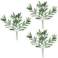 thumbnail image 1 of unbranded 3 Pcs Plants Artificial Olive Branch Table Decoration 42.00X39.00X0.10CM Green, 1 of 1