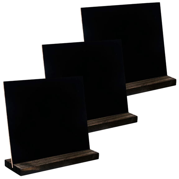 3pcs Mini Chalkboards Vintage Blackboards Multifunctional Message Display Boards