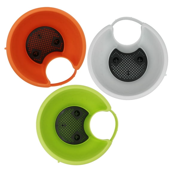 unbranded 3 Pcs White Drain Pipe Pots Planter Clean Your Lovely Flower