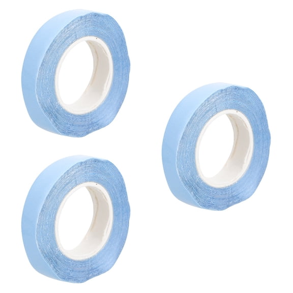 unbranded 3 Rolls Front Hair Piece Tape Hair Extension Tape Double Sided Adhesive Wig Tape