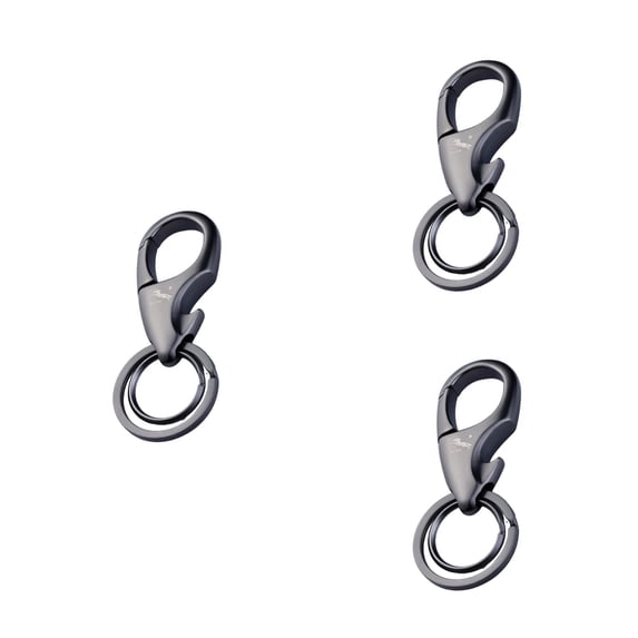 unbranded 3 pcs Brief Metal Keychain Bottle Opener Keyring Key Hanging Ornament Pendant