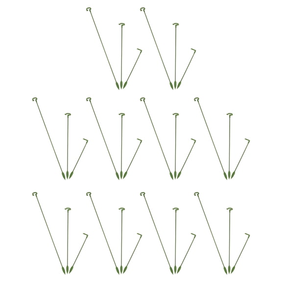 30-Pack Planter Support Poles for Phalaenopsis Orchids and Flower Plants, Plant Stakes for Indoor and Outdoor Gardening