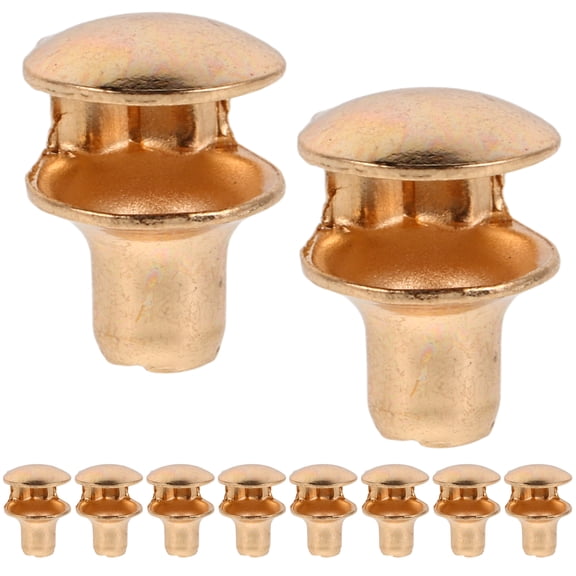 unbranded 30 Pcs Boot Repair Kit Shoe Buckle Accessories Lace Shoelaces Golden