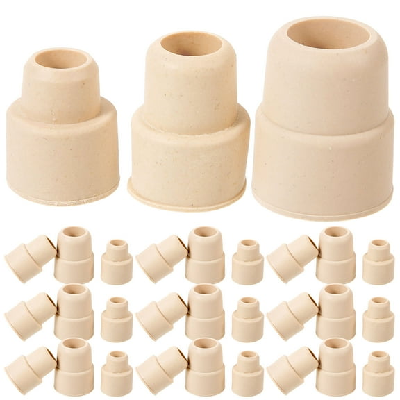 unbranded 30 Pcs Bottle Standard Laboratory Vessel Stopper 24#+19#+14# Flask Stoppers