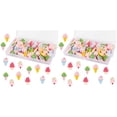 thumbnail image 1 of unbranded 30 Pcs  Replaceable Push Pin Multi-function Thumbtacks Ice Cream Shape Thumb Tacks Map Supply, 1 of 8
