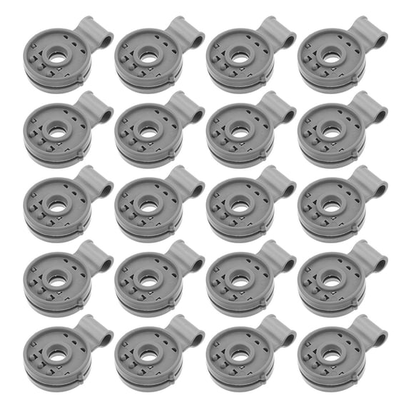 LITINKIMI 30Pcs Plastic Garden Net Clips Heavy Duty Grey Shade Cloth Fixing Clamps