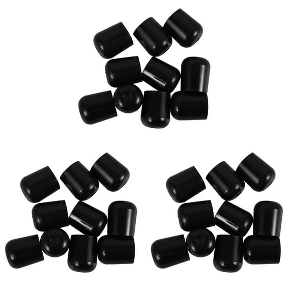 unbranded 30 pcs Bar Stool Floor Protectors Chair Leg Tip Protectors Furniture Sliders for Hardwood Floors