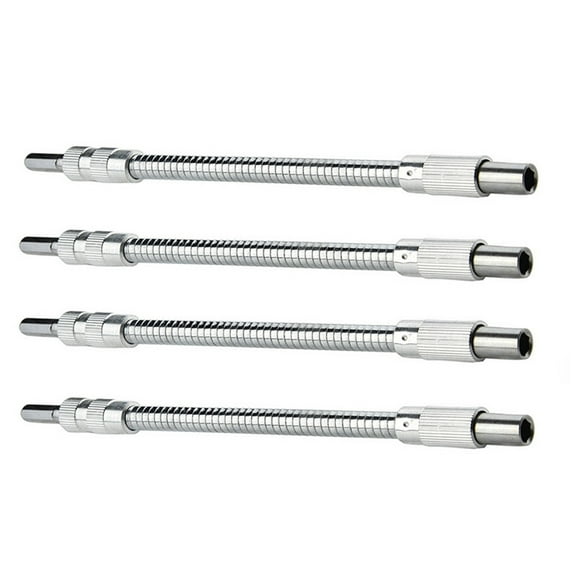 unbranded 300 Mm Mini Drill Screwdriver Extension Hose Work 29.6*1*29.6CM Silver