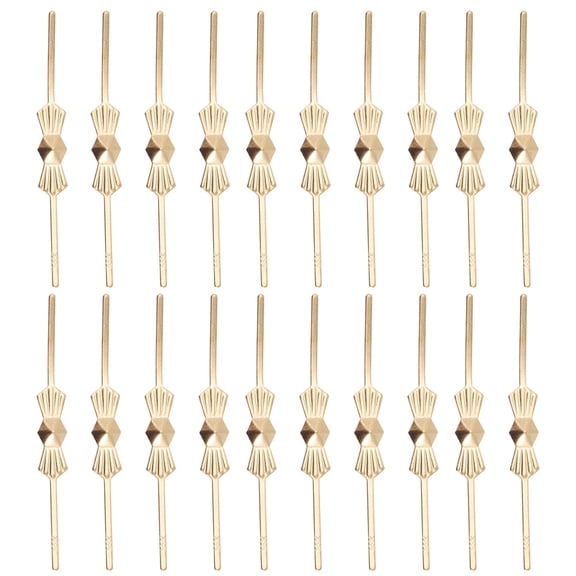 unbranded  300 Pcs Chandelier Lamp Connectors Ceiling Light Clips Golden