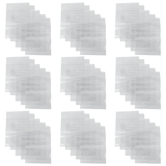 unbranded 300 Pcs Clothes Storage Bags Dust and Scratch-resistant Packaging Opp Office