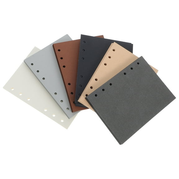 LITINKIMI Premium Refillable Leather Notebook Rectangular 300 Sheets 5.8x4.1x0.02In