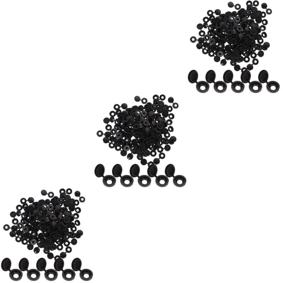 unbranded 300 pcs  Screw Caps Stopper Self-tapping Hole Plug Screw Covers Furniture Fittings