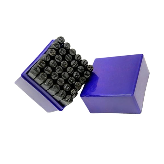 HOOWIFFY Letters Numbers Punch Set Carbon Steel 36Pack 2.2In