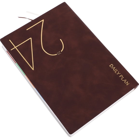 unbranded 365-day Planner Schedule Diary (black) Advent Calendars Dating Work Brown