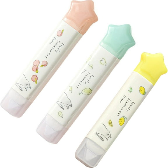 unbranded 3Pcs Study Correction Tapes Writing Correction Tapes Instant Correction Tapes Students Supplies