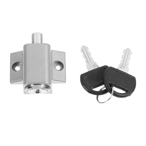 unbranded 3pcs Children Safety Window Door Lock Sash Stopper Window Stopper with Key