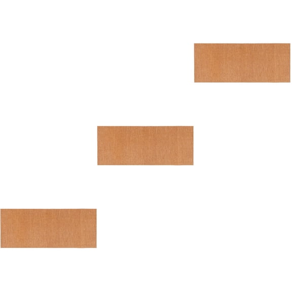 YSNOOWE Bamboo Tea Table Runner Simple Chic Design Easy to Maintain 3Pcs