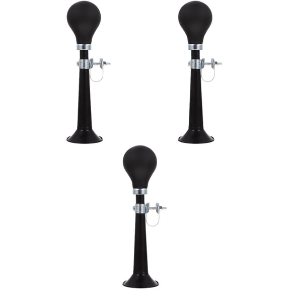 unbranded 3pcs Multi-function Bike Bell Portable Bike Bell Professional Cycling Bell Bicycles Accessory