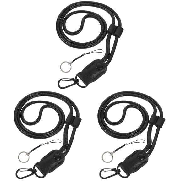 unbranded 3pcs Portable Lanyard Convenient Neck Lanyard Daily Use Hanging Rope Office Neck Lanyard