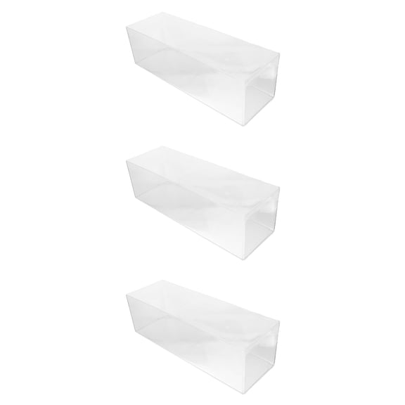 unbranded 3pcs Toy Car Display Box Wall Mounting Display Case Toy Cars Storage Box Rack Doll Model Display Case