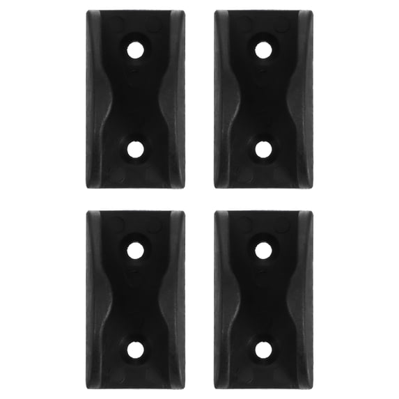 4PCS Barn Door Hardware Kit Heavy Duty Sliding Door Guides Floor and Bottom Guide for Closet and Barn Doors