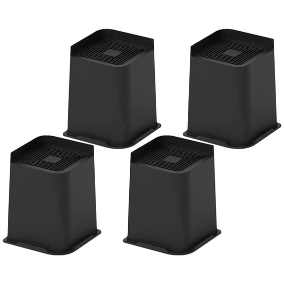 unbranded  4 Pcs Bed Block Heighteners Furniture Risers Couch Lifts Office